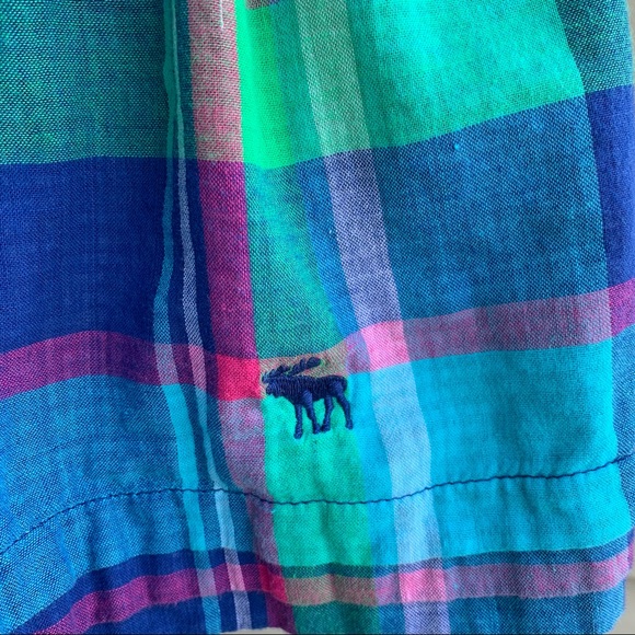 •Abercrombie & Fitch• Plaid Skater Skirt - Size Sm - Picture 3 of 9